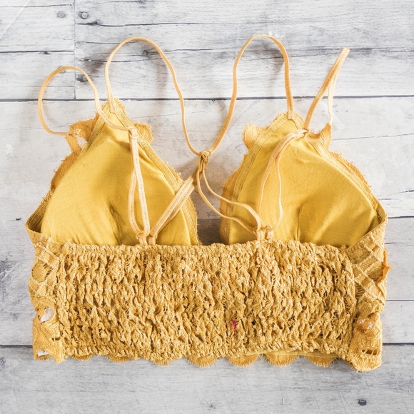 'Camdyn' Crochet Lace Bralette - Picture 2 of 6